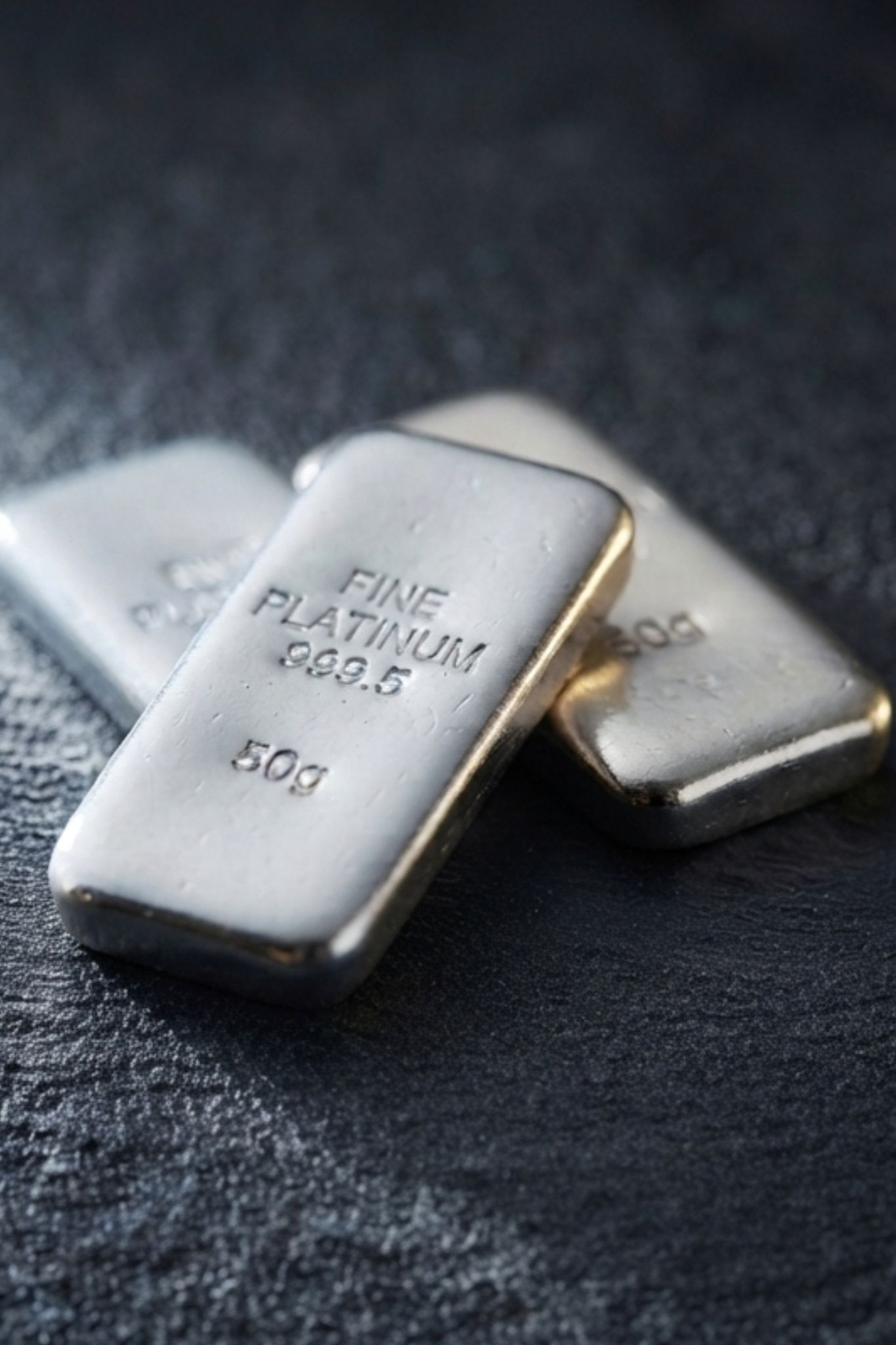 Platinum bullion bars